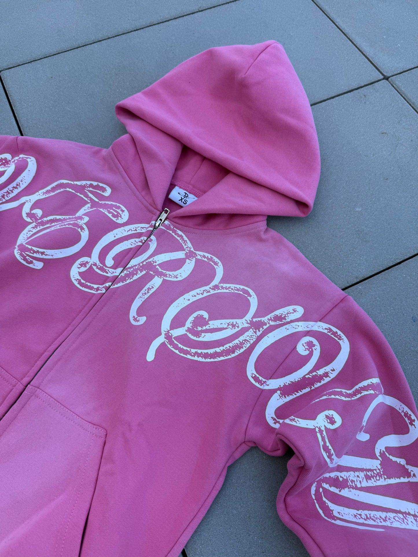 PINK “THREE TONE” HOODIE