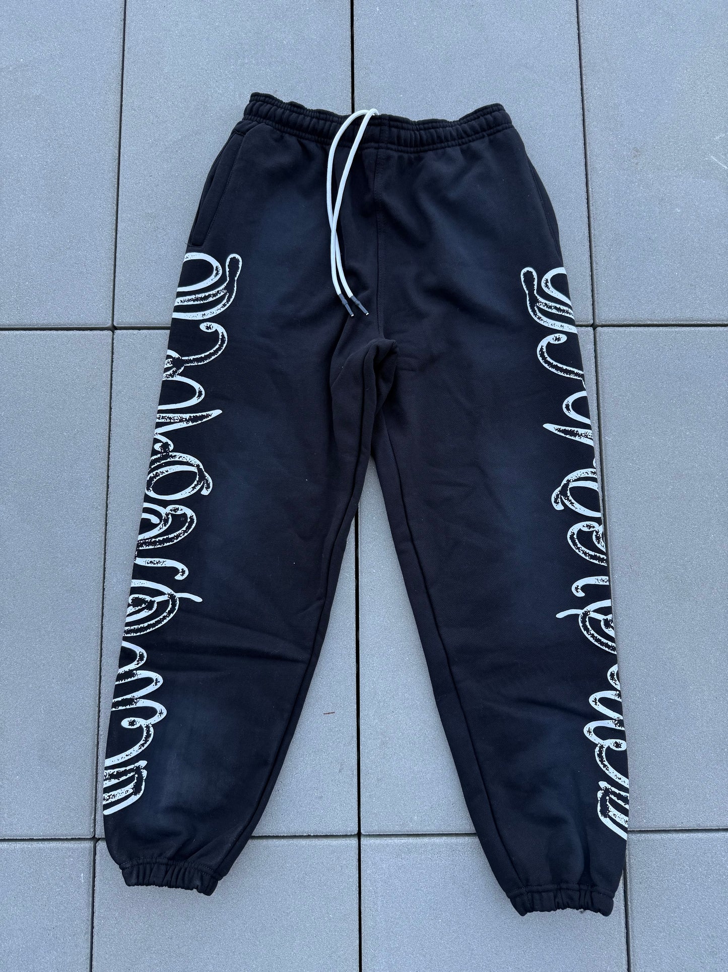 BLACK “THREE TONE” PANTS