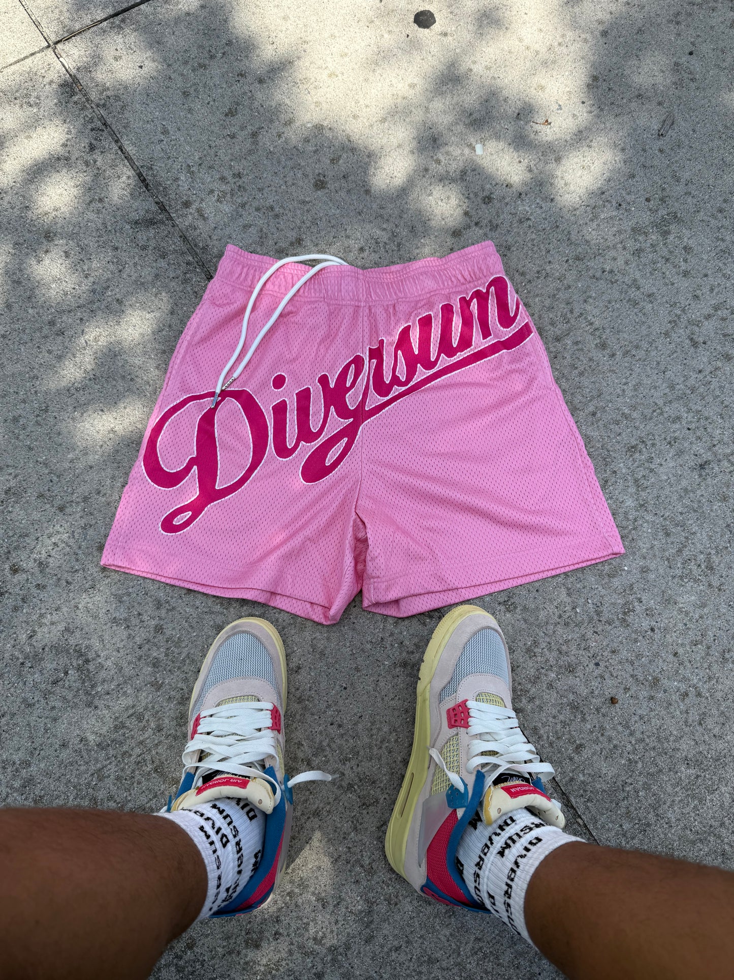 “PINK” BIG WORD SHORTS