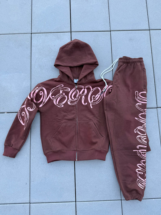 BROWN “THREE TONE” SET