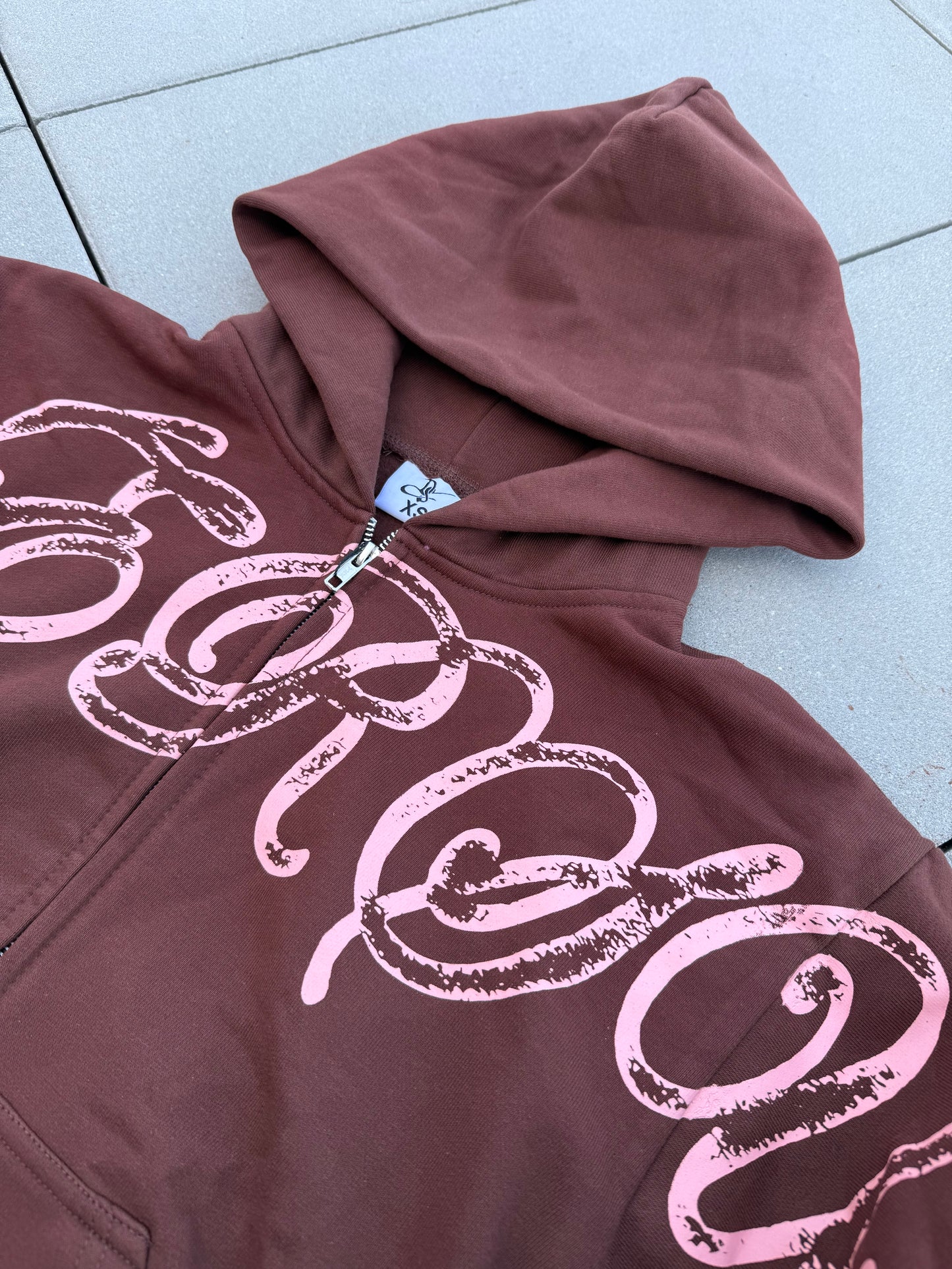 BROWN “THREE TONE” HOODIE