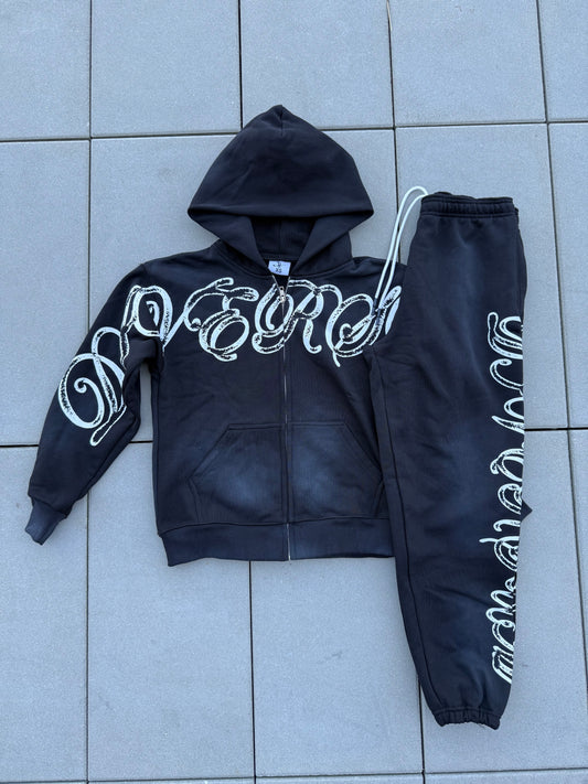 BLACK “THREE TONE” SET
