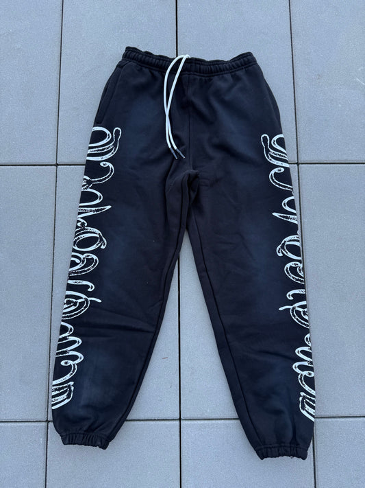 BLACK “THREE TONE” PANTS