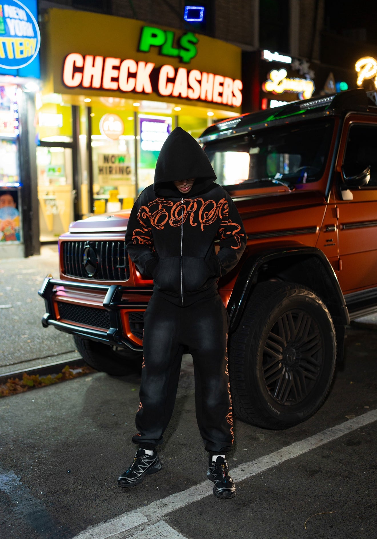 Orange “Three Tone” Set